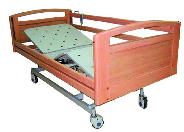Wooden Hospital Bed